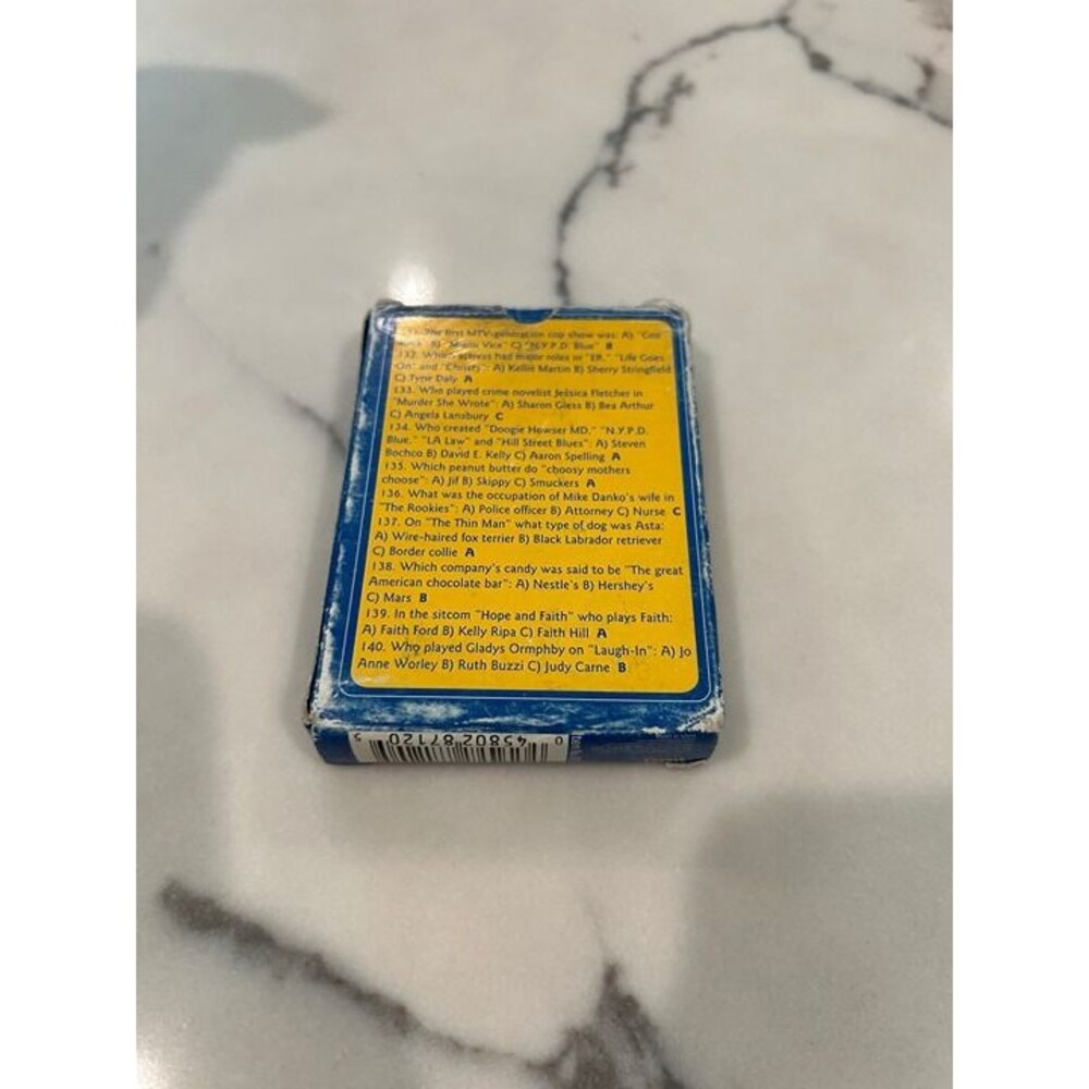 Fundex - TV Trivia Card Set Complete 1000 Questions - 2004 - Picture 4 of 5